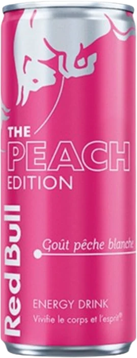 Canette Red Bull Peach Edition 25 cl