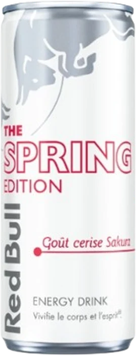 Canette Red Bull Spring Edition 25 cl