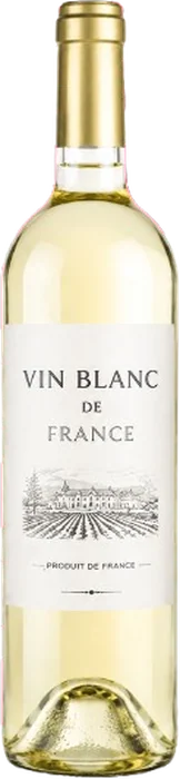 Bouteille de vin blanc