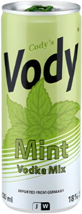 Canette Vody Mint 250 ml, 18 % vol.